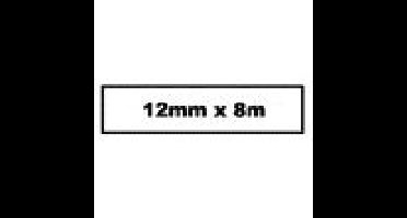 Labeltape quantore tze-231 12mmx8m zw/wt | 200 stuks