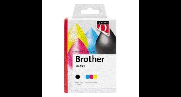 Inktcartridge quantore brother lc-970 zw +3 kl