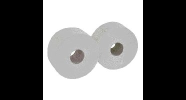 Toiletpapier cleaninq jumbo klein 2laags 170m wit | 36 stuks