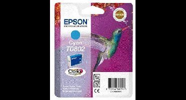 Inktcartridge epson t0802 blauw