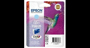 Inktcartridge epson t0805 lichtblauw