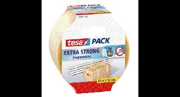 Verpakkingstape tesapack extra 66mx50mm pvc tr | 6 stuks