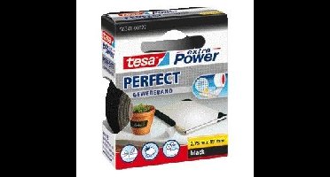 Textieltape tesa perfect 2.75mx19mm zwart | 10 stuks