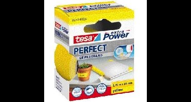 Textieltape tesa perfect 2.75mx38mm geel | 6 stuks