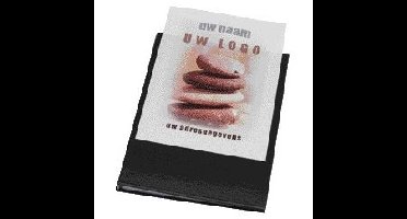 Showmap rillstab a4 30 tassen transparant voortas