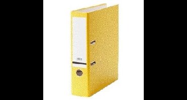 Ordner qbasic a4 80mm geel | 20 stuks