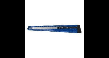 Snijmes westcott office 9mm schuif metaal blauw | 24 stuks