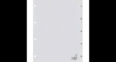 Tabblad kangaro 4r g405c nr 1 5 grijs pp