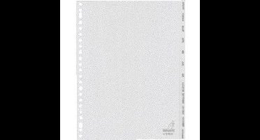 Tabblad kangaro 23r g412jm 12dlg maanden grijs pp | 25 stuks