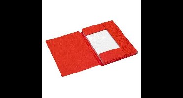 Dossiermap secolor a4 3kl recy karton 250gr rd | 25 stuks