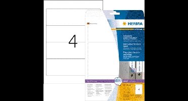 Rugetiket herma 101600 br 59x192mm verwijderb wt