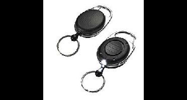 Afrolmechanisme Durable 8198 met ring + lampje 800mm zwart | 5 stuks