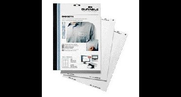 Naambadge etiket durable 40x75mm zelfkl wt 240st