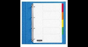 Tabblad quantore 4-gaats karton 5-delig wt | 25 stuks