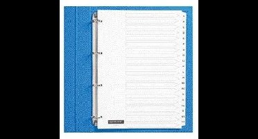 Tabblad quantore 4rings karton a-z wt | 10 stuks