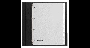 Tabblad quantore 4rngs pp 10delig+venster grijs