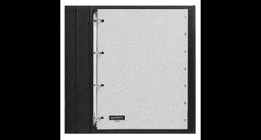 Tabblad quantore a4 4rings pp 1-7 grijs | 25 stuks