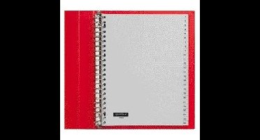 Tabblad quantore a4 23rings pp 1-52 grijs | 5 stuks