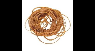 Elastiek standard 14 50x1.5mm 500gr 2600st bruin