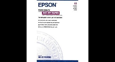Epson Photo Quality Ink Jet Paper, DIN A3, 104g/m², 100 Vel