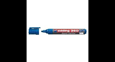 Whiteboardmarker edding 360 rond 1.5-3mm blauw | 10 stuks