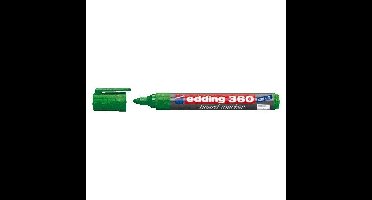 Whiteboardmarker edding 360 rond 1.5-3mm groen | 10 stuks