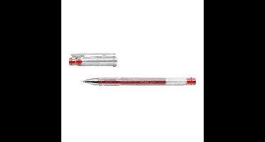 Gelschrijver pilot g-tec bl-gc4 f rood | 12 stuks