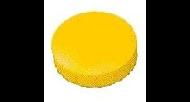 Magneet maul solid 20mm 300gr geel | 24 stuks