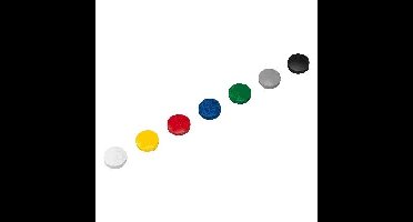 Magneet maul solid 32mm 800gr assorti | 12 stuks