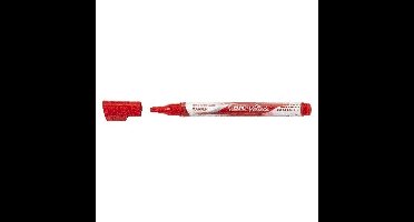 Whiteboardmarker bic liquid rond m rood