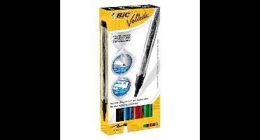 Whiteboardmarker bic liquid rond m assorti | 96 stuks