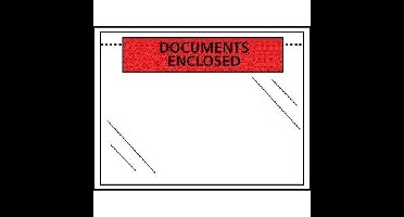 Paklijstenvelop Quantore zelfklevend bedrukt 165x122mm 1000 stuks