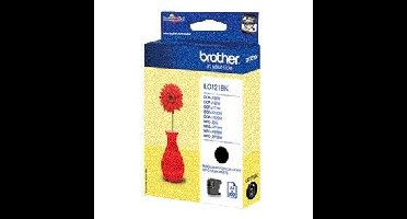 Inktcartridge brother lc-121bk zwart | 5 stuks