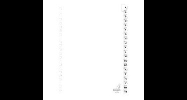 Tabblad kangaro 23r pk420azm 20dlg alfabet karton