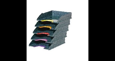 Brievenbak durable varicolor 5 stuks