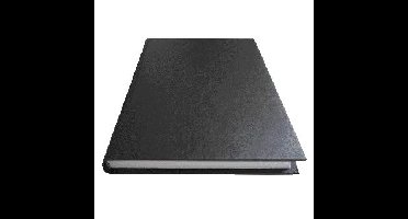 Schrift qbasic harde kaft a5 lijn 400blz zwart | 30 stuks