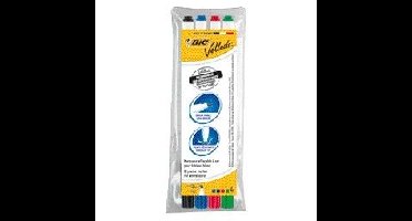 Whiteboardmarker bic 1721 rond f assorti | 12 stuks