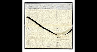 Zakagenda 2026 quantore 7dag/2pag liggend zwart | 72 stuks