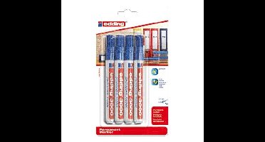 Viltstift edding 3000 rond 1.5-3mm blauw