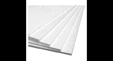 Foamboard a3 2-zijdig 5mm wit | 10 stuks
