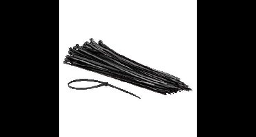 Kabelbinders iezzy nylon 4.8x300mm d 81mm zwart | 10 stuks