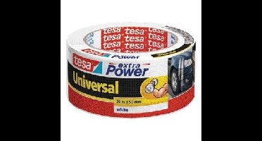 Duct tape tesa extra power uni 25mx50mm wit | 6 stuks