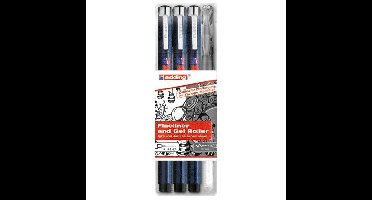 Viltstift edding 1800/2185/4s tangle assorti