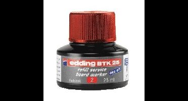 Viltstiftinkt edding btk25 voor whiteboard rood