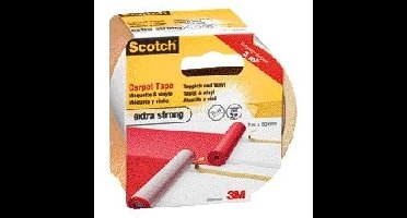 Plakband scotch tapijt 50mmx7m dz extra strong