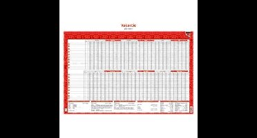 Vakantieplanner 2027 quantore | 100 stuks