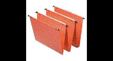 Hangmap esselte orgarex dual vert 345x245x30mm or | 25 stuks