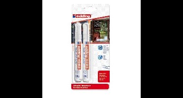 Krijtstift edding 4095 rond 2-3mm wit | 10 stuks