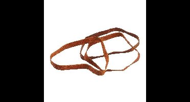 Elastiek standard 64 90x5mm 500gr 440st bruin | 10 stuks