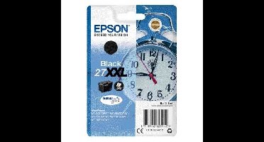 Epson Alarm clock Singlepack Black 27XXL DURABrite Ultra Ink | 4 stuks